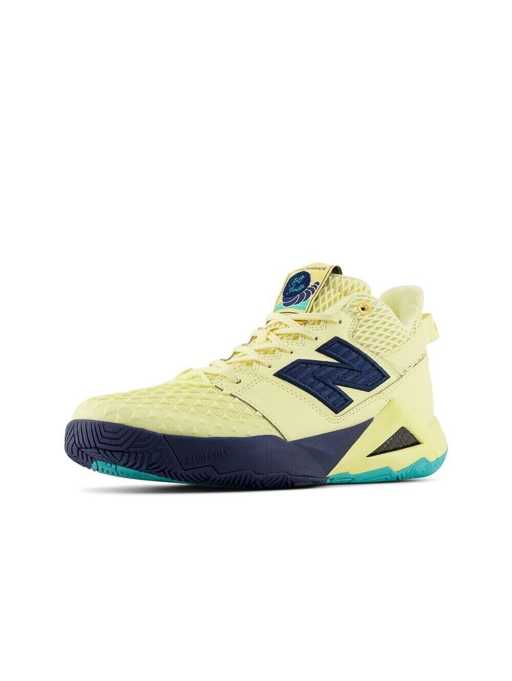 New Balance Women's Coco CG2 Tennis Shoe, Parchment/Nb Navy, 9.5 M